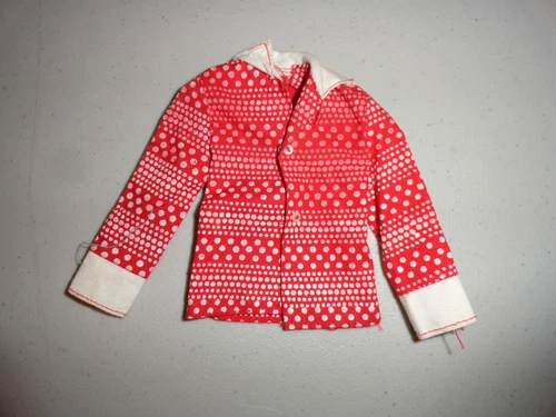 Vintage 1973 Mattel Ken Best Buy Red & White Jacket #8615