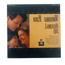 Lorenzos Oil Letter Boxed Edition Laserdisc, 1992 Nick Nolte  Susan Sarandon J