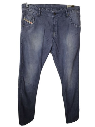 Diesel Para Hombre Jeans Tamaño 31 X 32 Azul KRAYVER Regular Slim zanahoria  Denim | eBay