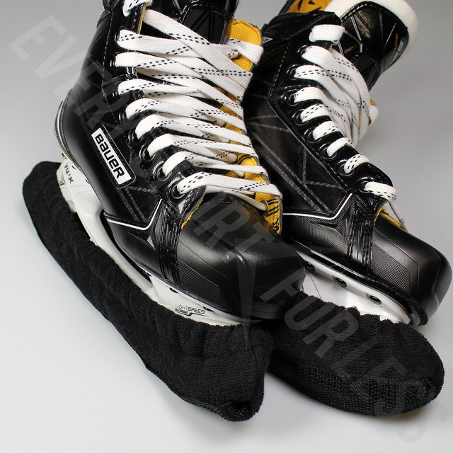 NEW Elite Hockey Pro Terry Skate Soakers Black eBay