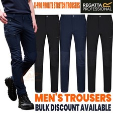 Regatta Prolite Stretch Work Trousers Multi Pocket Flexible Sitewear Pants