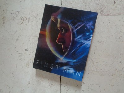 FIRST MAN Ryan Gosling LENT FULL SLIP BluRay SteelBook CineMuseum 