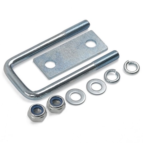 U-Bügel Verzurrösen Zurrösen 6er Set M10 60x110mm mit Gegenplatte PKW-Anhänger - Bild 17 von 18