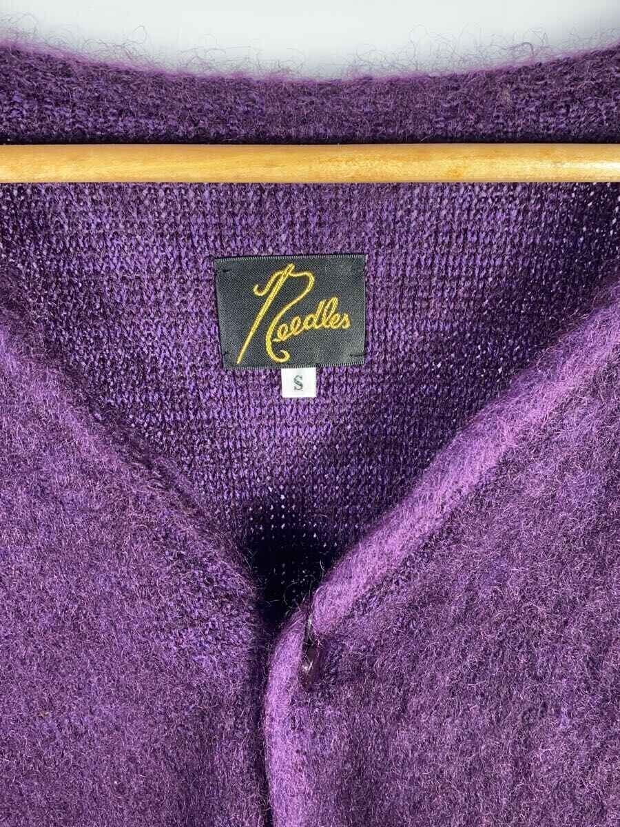 Needles ニードルス 21AW MOHAIR CARDIGAN Needles Cardigan 21AW MOHAIR SOLID (THICK S Purple J0259