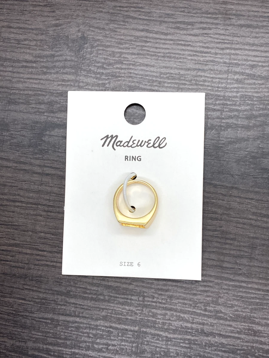Madewell signet best sale ring