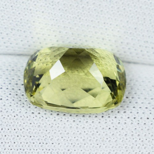 3,47 ct - ULTRA RARO _ BERILO NATURAL VERDE LIMÓN _ Cojín Ver Vdo 2095 6C - Imagen 2 de 2