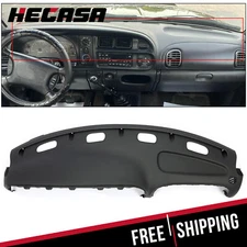 HECASA Dash Cover Dashboard Panel For Dodge Ram 98 99 2000 2001 2002 Replacement