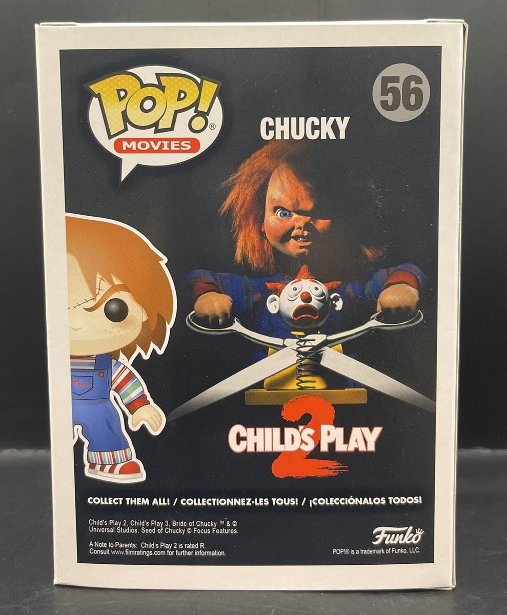 Funko pop！ ムービーズ CHILDS PLAY シリーズ56 Child's Play 2 Chucky Funko Pop #56 Movies Vinyl Figure New