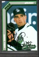 1998 #28 Mike Saipe Sky Sox Baseball Card Signed Autograph (D68)