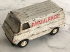 Tonka Vintage metal toy Toys Truck white Ambulance with some wear