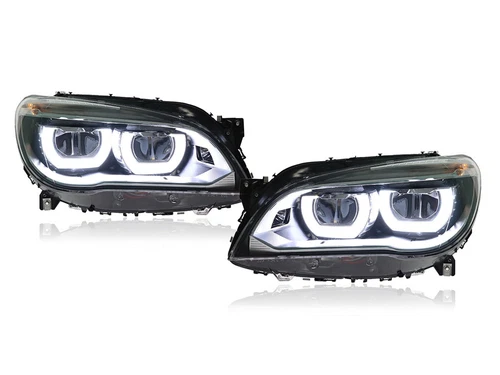 For BMW 7-Series F01 F02 2009-2015 LED Headlight Assembly Front Cold White Lamps - Picture 6 of 10