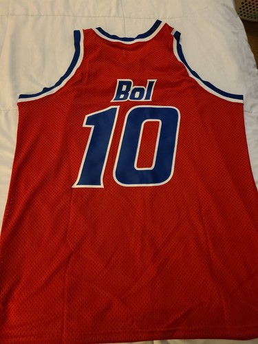 Washington Bullets Manute Bol Authentic Jersey 52 USA 2xl xxl rare defunct - Picture 4 of 5