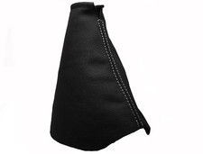 Weiß Faden Schaltmanschette Schaltsack Für NISSAN QASHQAI 2006-2013