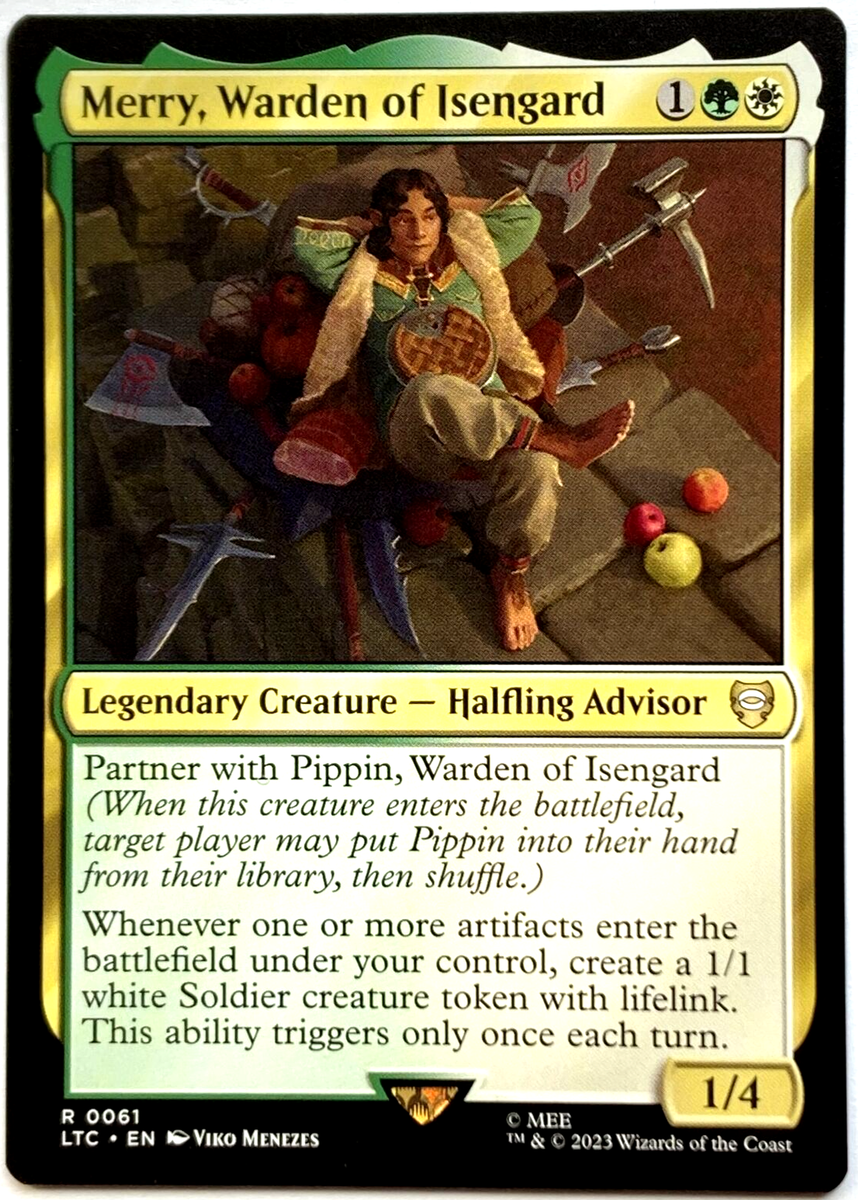 MTG Merry, Warden of Isengard Tales of Middle-earth Commander 0061