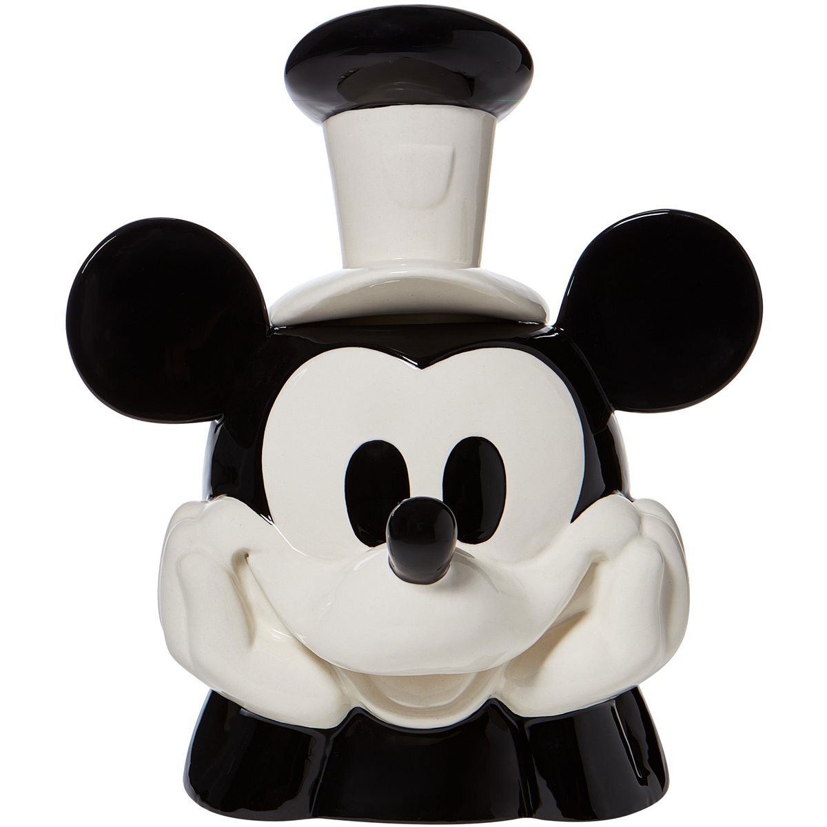 Walt Disney Mickey Mouse as Steamboat Willie Ceramic Cookie Jar