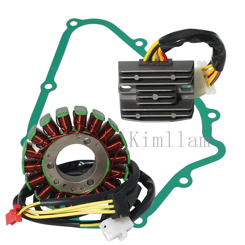 Stator Coil+Regulator Rectifier+Gasket for Kawasaki EN500 Vulcan 500 LTD 1996-09 - Изображение 4 из 4