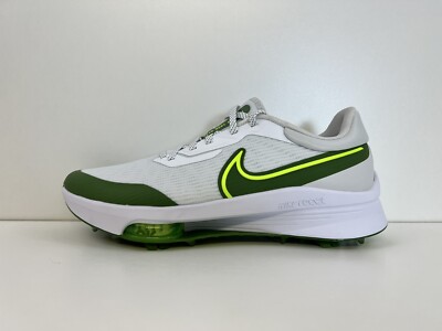 Size 10.5 Nike Air Zoom Infinity Tour NEXT% Golf Shoes White Green DC5221-173 Nike Air Zoom Infinity Tour Next% Golf Shoes - White/Green  main image 3