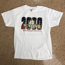 2000 Washington D.C. Tourist Shirt - Size: Large