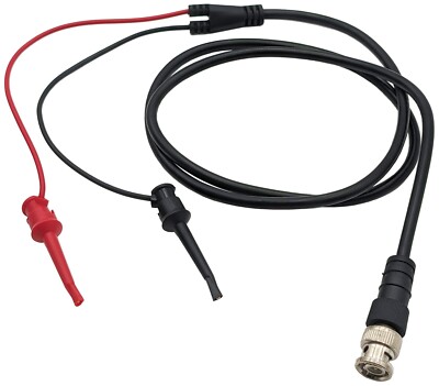 BNC to IC Test Hook Lead, 36'' Length + 8'' Long Connecting Wires