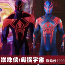 2099 Spiderman Cos Tuta Uomo Ragno Costume Adulto Bambini Cosplay Halloween
