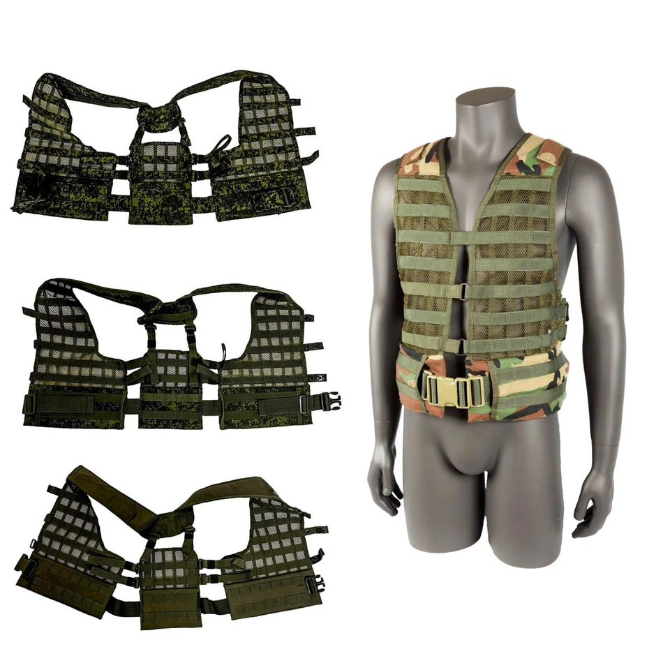 Chest Rig (Vest) 6SH112 MOLLE Techinkom Hunting Russian Army Original
