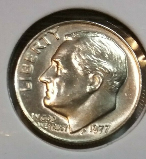 洋楽 Dime P 1977 (P) Roosevelt Dime BU US Coin | eBay