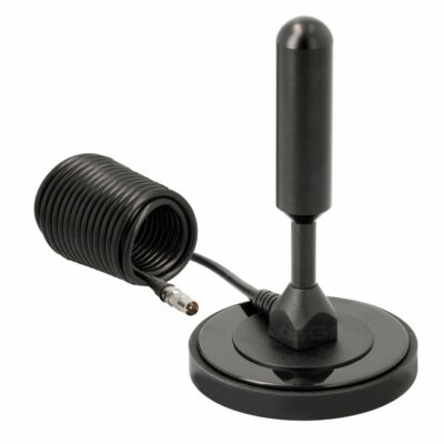 DVB-T2 HD Antenne, AVK25+ Fernsehkanäle, HD Free TV-Programme Empfänger Schwarz