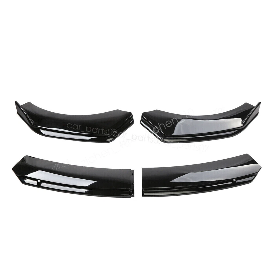 For Chrysler Aspen Front Bumper Lip Spoiler Splitter Body Kit Glossy Black Foto 3 de 4