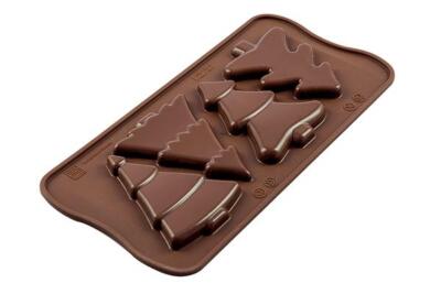 Chocolate Mold Christmas Tree Silicone Confectionery