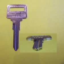 Key Blank Volvo 77-93 240 740 760 780 GL DL X80 VL6