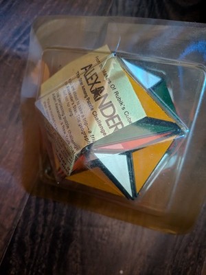 Rubik's Magic Star, Puzzle Fidget toy & Alexander Star Puzzle Brain teaser Game.