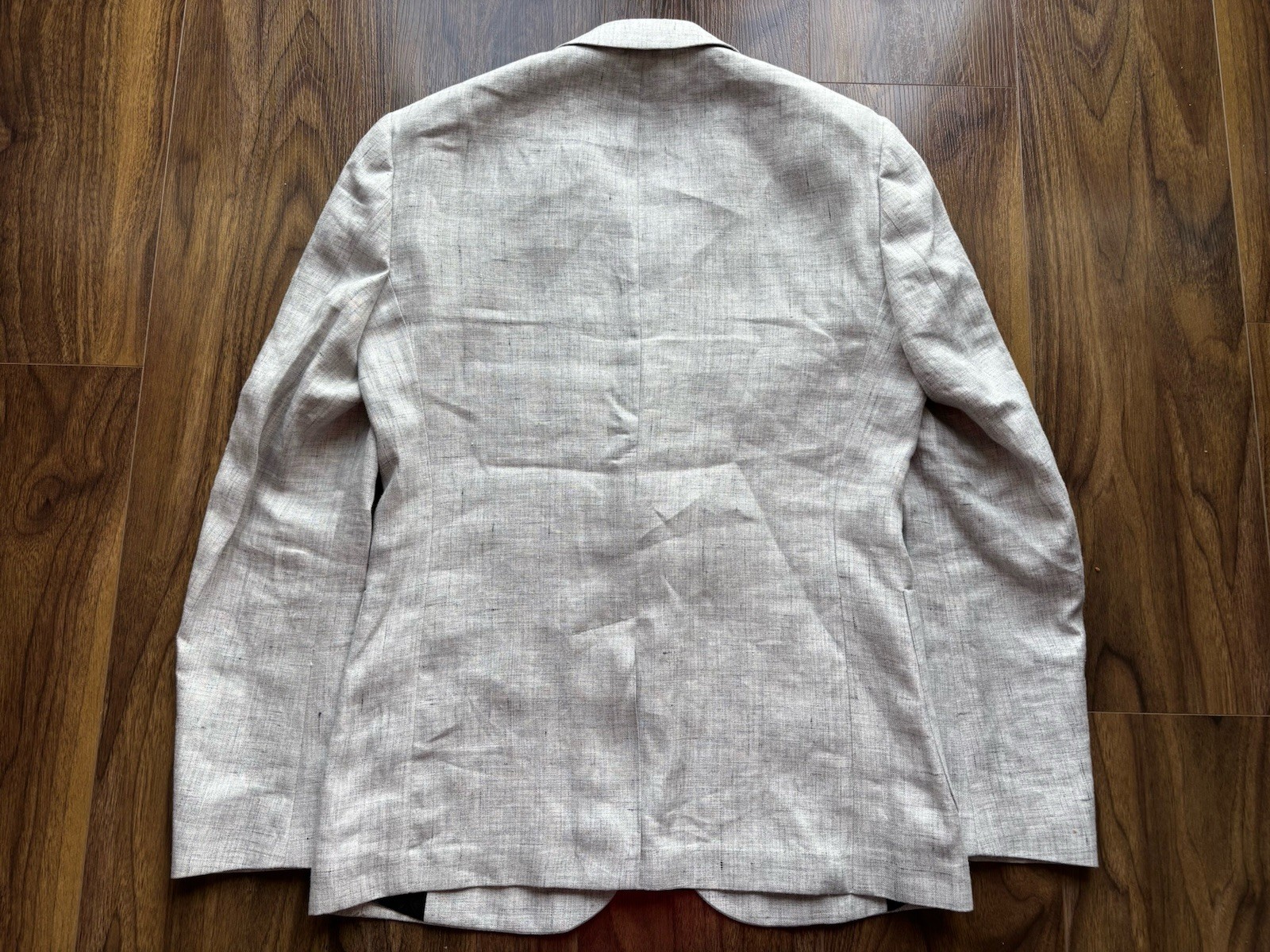 Hardy Amies #8 Saville Row “Grey Mix Fleck” 100percent Cotton 38” Chest BNWT RRP £179 image 8