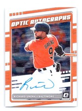 2020 Optic Baseball #OA-RU Richard Urena Optic Autographs Baltimore Orioles