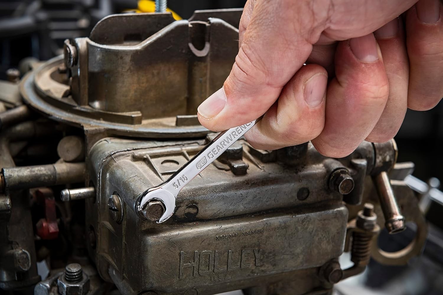 10 Piece SAE Midget Combination Wrench Set -