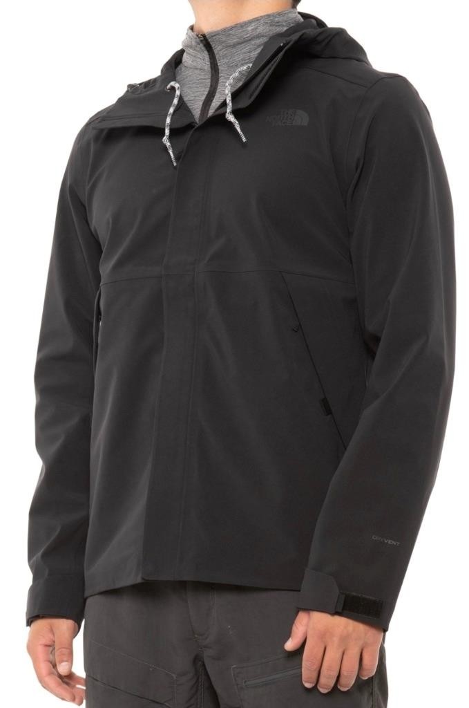 NEW THE NORTH FACE APEX FLEX DRYVENT JACKET Men's Large TNF Black