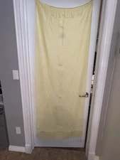 Pashmina Butter Yellow Scarf Shawl With Fringe Beautiful And Soft EUC