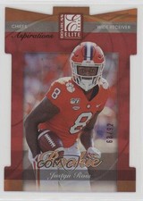 2022 Panini Donruss Elite 2002 Rookies Aspirations Die-Cut 63/92 Justyn Ross 2r8