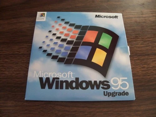 Microsoft Windows 95 Upgrade CD-ROM Disc With Key