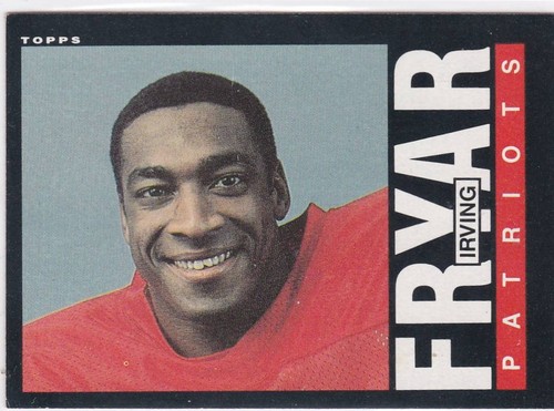 Irving Fryar #325 1985 Topps card