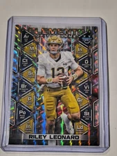 24 Bowman Best U#EG-18 Riley Leonard Elements Of The Game Refractor