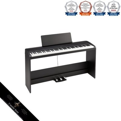 KORG B2+SP BLACK Digitalpiano mit Ständer und 3 Pedalset 88 Tasten Anfänger
