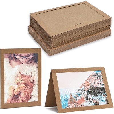 36 Pack Photo Insert Note Cards Greeting Picture Frame Cards and Envelopes, 5x7''
