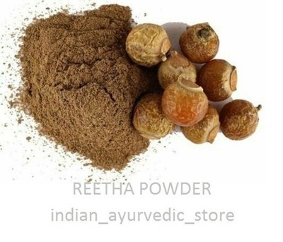 Organic Reetha / Aritha / Ritha / SoapNut Powder Indian Natural Dried Herbs