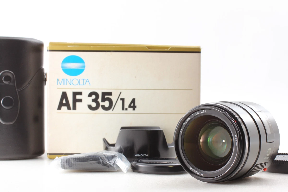 MINOLTA AF 35mm f1.4 A mount 防湿庫保管　MINT 35mm Focal f/1.4 Camera Lenses for Minolta for sale | eBay