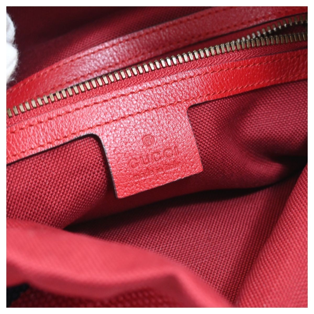 Gucci Logo Drawstring Medium Backpack Tricolor B … - image 9