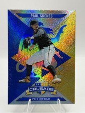 2025 Panini Crusade #93 Paul Skenes Crusade Blue Mojo Pittsburgh Pirates