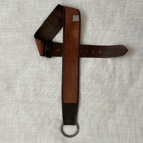 J.Jill Brown Leather Wide Adjustable Boho Belt Size S/M NWOT - Picture 9 of 15
