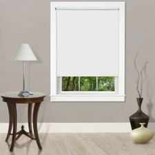 Tear Down Indoor Cordless Vinyl Room Darkening Roller Window Shade, 72 x 37
