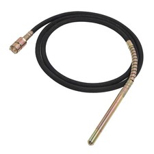 6m Concrete Vibrating Shaft Manganese Steel Vibrator Replacement Shaft For Cipsa