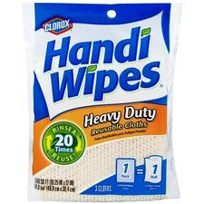 Clorox Handi Wipes Heavy Duty Reusable Cloths, 3 ct
